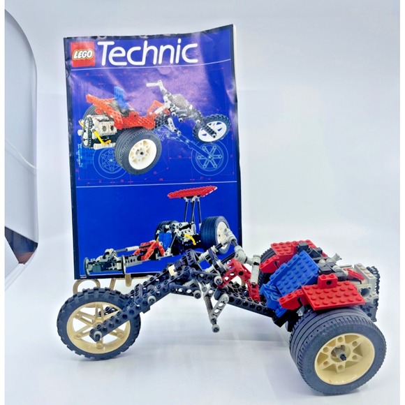 Lego Other - Vintage 1993 LegoTechnique Street Chopper,100% complete,384 pieces,box,instructi
